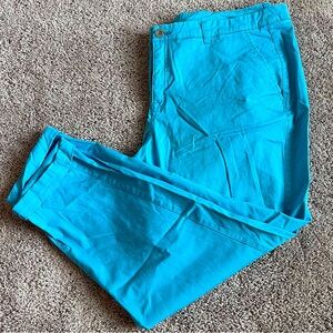 Lane Bryant Khaki Crop Pant